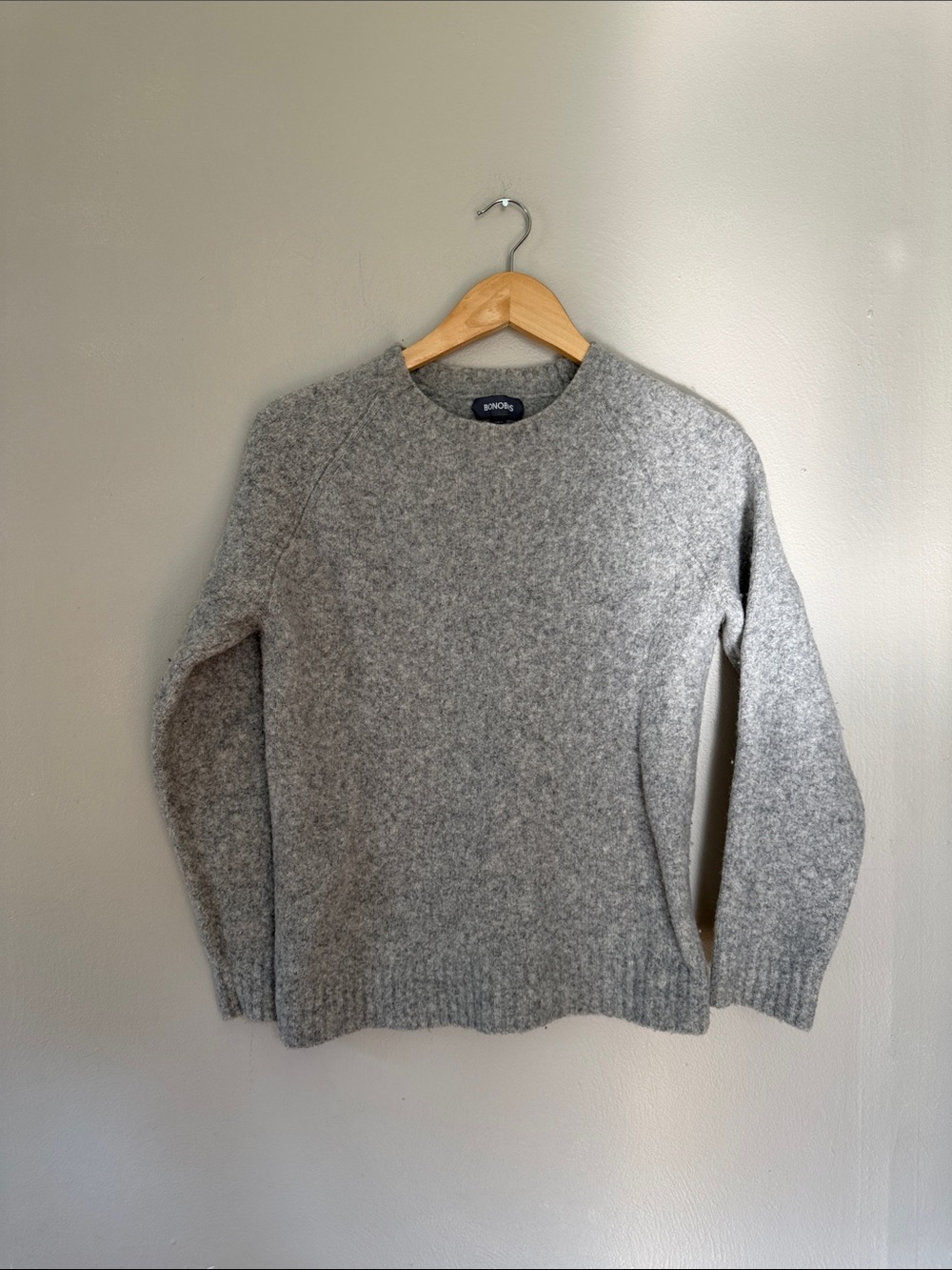 Bonobos Heather Gray Crewneck Sweater medium